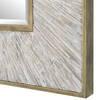 Wharton Whitewashed Square Mirror, by Uttermost, 41.5" width x 41.5" height x 2" depth thumbnail 7