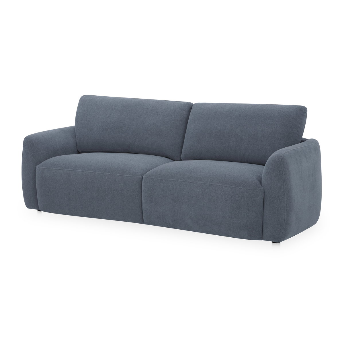 Callie Sofa 91 In. Slate Blue, Sofas & Sectional by Moe's Home, 91" width x 35.4" height x 39.4" depth View 2