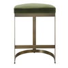 Ivanna Brass Moss Counter Stool, Furniture by Uttermost, 18" width x 26" height x 15" depth thumbnail 7