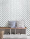 Paisley on Calico Grey Wallpaper thumbnail 1
