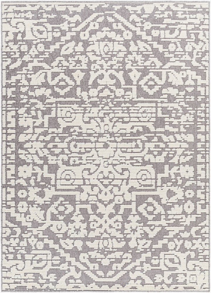 Lyna Machine Woven Rug, by Surya, 1'4.54" length x 1'4.54" width