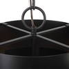 Youngstown Dark Bronze 4 Light Pendant, by Uttermost, 20" width x 14.5" height x 20" diameter x 20" depth thumbnail 5