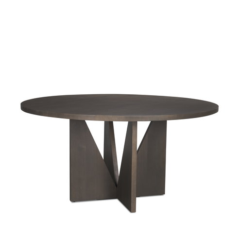 Tarro 60" Round Dining Table | Espresso Wood | Seats 6