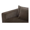 Kiran Sleeper Sofa Warm Charcoal, Sofa Bed by Moe's Home, 87.8" width x 24" height x 38.2" depth thumbnail 7