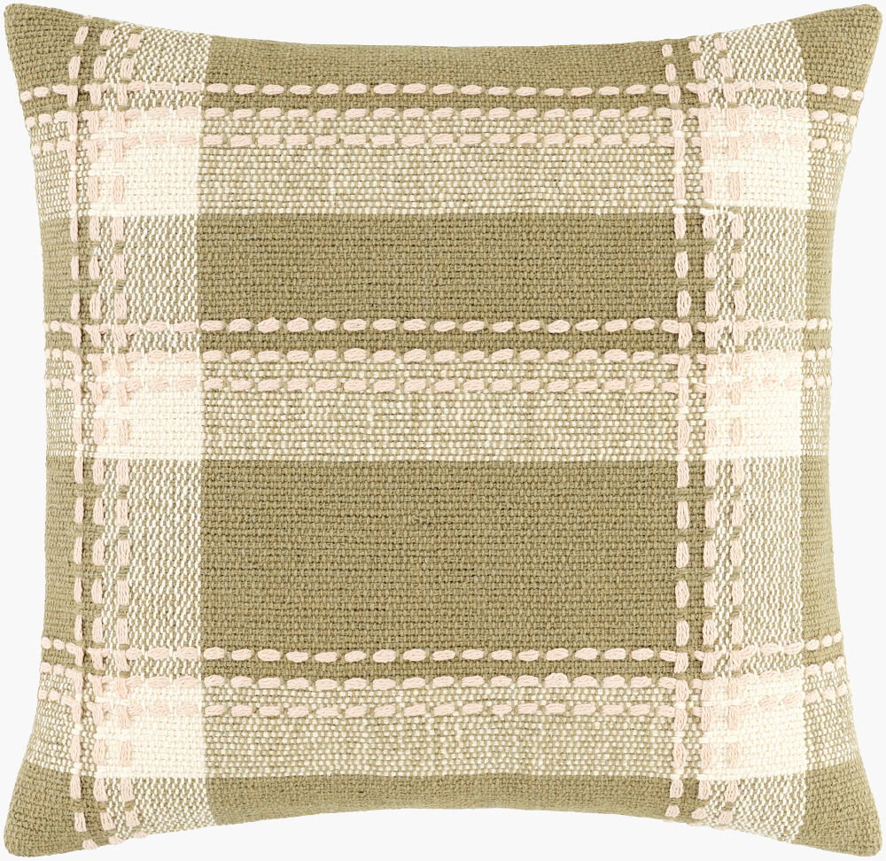 Ouyen Accent Pillow Poly, Decorative Pillow by Surya, 18" length x 18" width