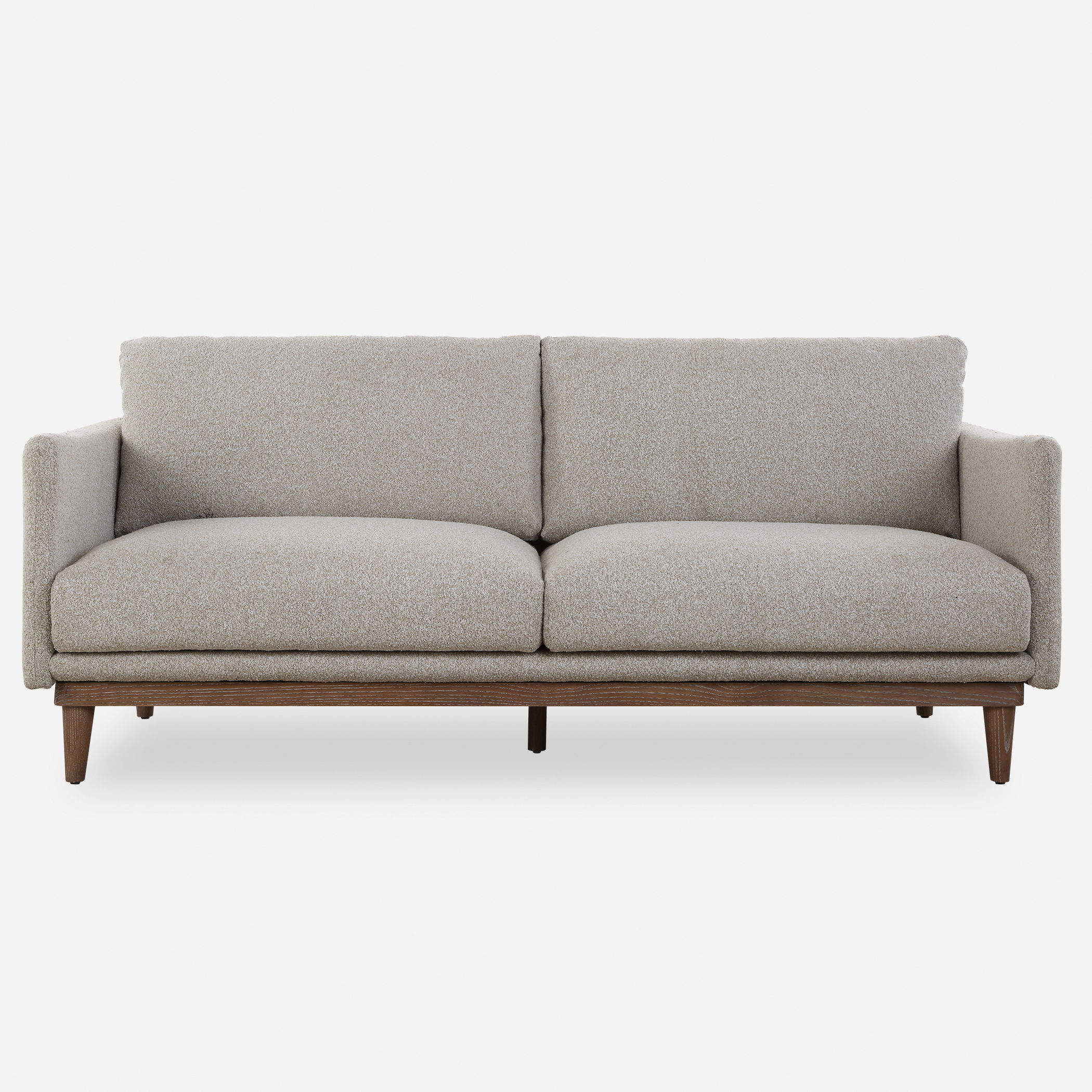 Freefall Gray Ceruse Sofa, Furniture by Uttermost, 83" width x 33" height x 36.25" depth View 1