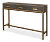 Gideon Shagreen Console Table, Ant.Grey thumbnail 0