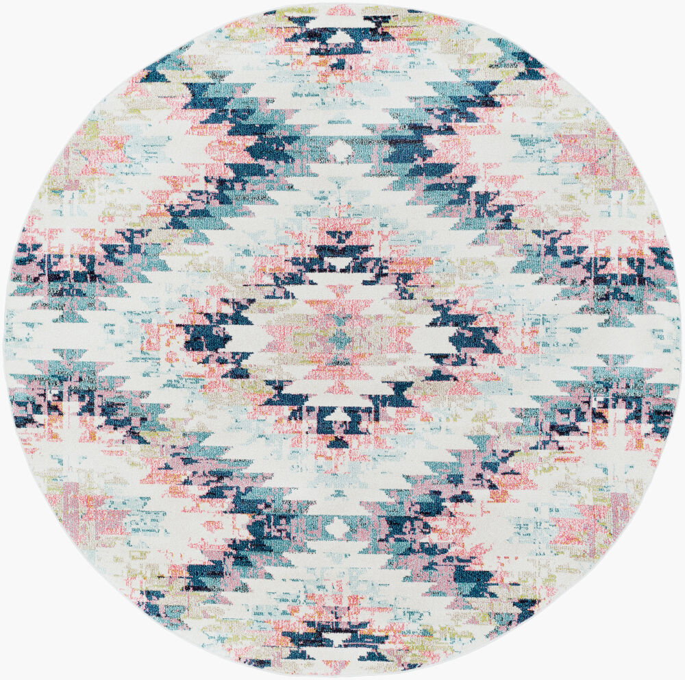 Anika Machine Woven Rug, by Surya, 7'10.49" length x 7'10.49" width
