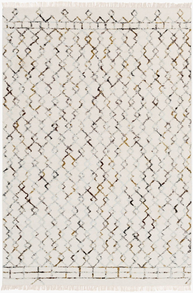 Nettie Handmade Rug, by Surya, 3' length x 2' width