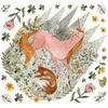 Woodland Magic Unicorn & Fox Peel & Stick Giant Wall Decals, by York Wall, 1'6" length x 1'5.25" width x 0.71" depth thumbnail