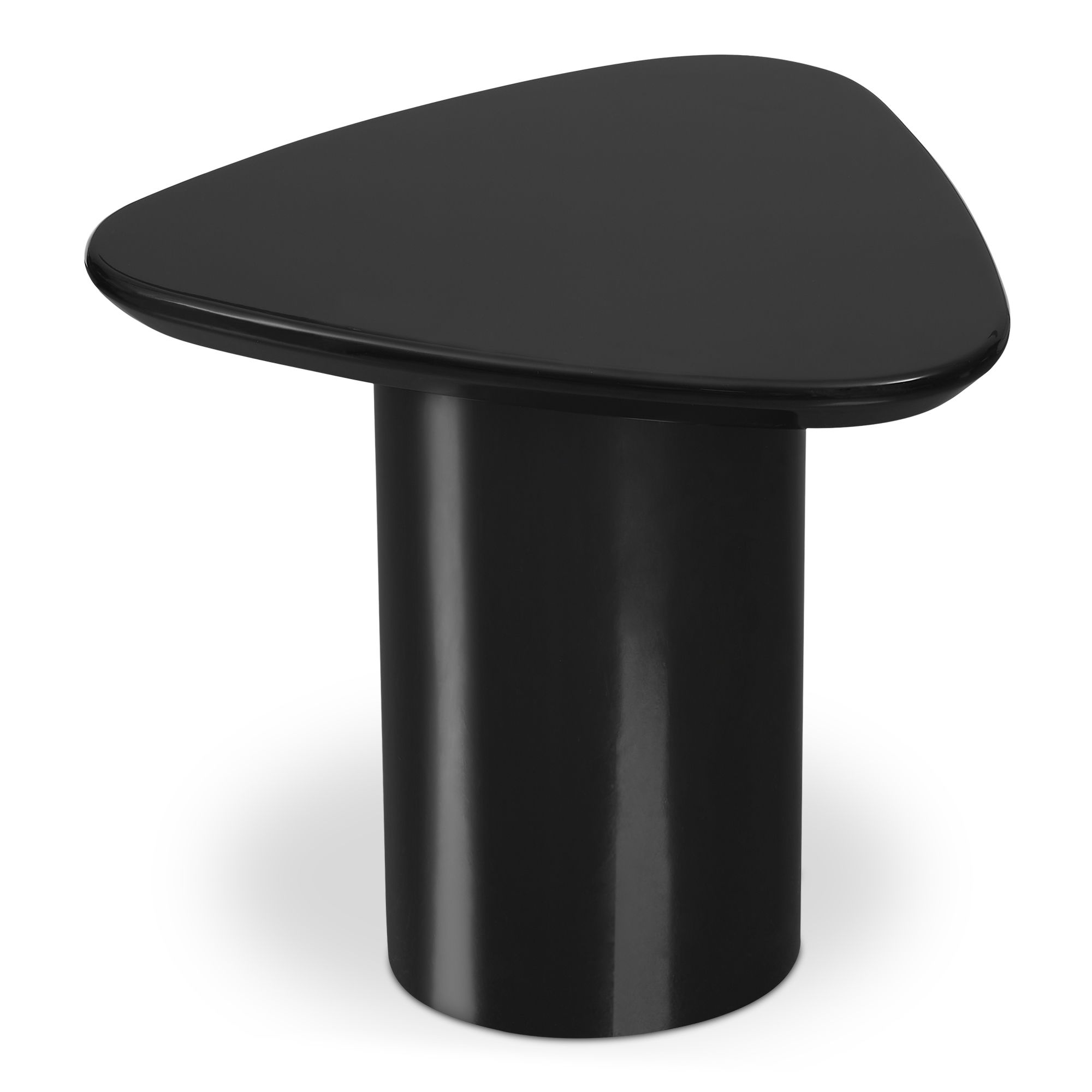 Eden Accent Table Black Lacquer large image 