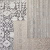 Floral Hand-Knotted Wool Gray Area Rug thumbnail 4