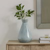 Flare Spire Indoor-Outdoor Ceramic Vase, by Uttermost, 11.8" width x 18" height x 11.8" depth thumbnail 2