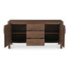 Wiley 3 Drawer Sideboard Vintage Brown thumbnail 5