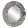 PORTSIDE ROUND MIRROR, GRAY, by Uttermost, 39.75" width x 39.75" height x 3" depth thumbnail 5