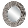 PORTSIDE ROUND MIRROR, GRAY, by Uttermost, 39.75" width x 39.75" height x 3" depth thumbnail 5