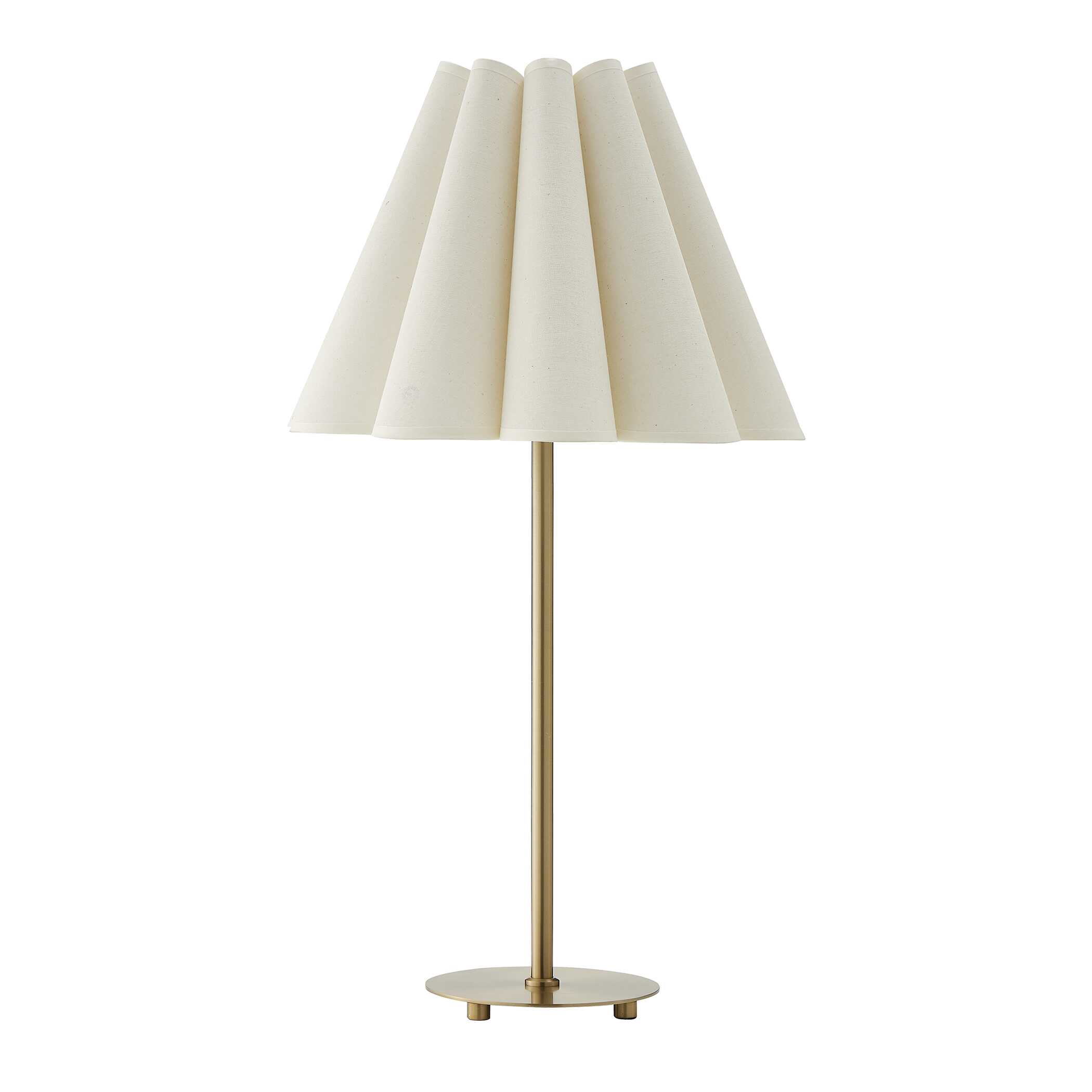 Lilabet Fluted Shade Table Lamp large image 