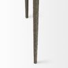 Felicity 15.8L X 15.8W X 22.5H Glass Top with White Marble Shelf and Antique Gold Base End/Side Table thumbnail 10