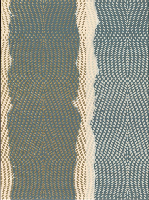 Indigenous Teal Wallpaper