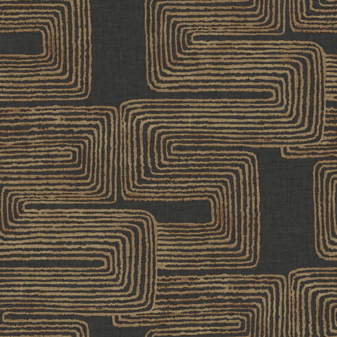 Zulu Signature Gold Peel & Stick Wallpaper