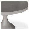Isadora Outdoor Dining Table Dark Grey, Outdoor Table by Moe's Home, 3'7" width x 2'6" height x 3'7" depth thumbnail 2