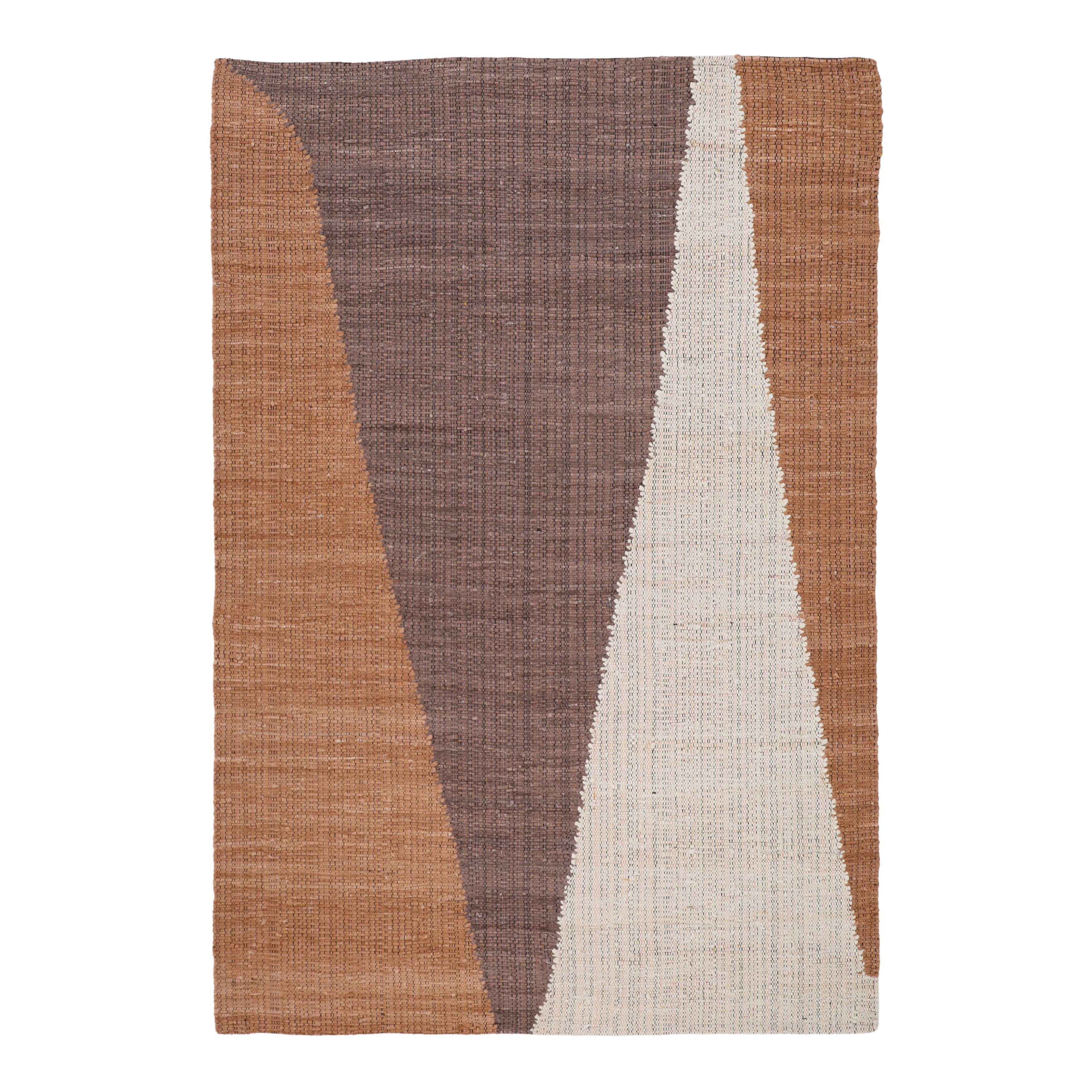 Rosalinda Rug Brown 6×9, by Dovetail, 6' width x 0.2" height x 9' depth View 1