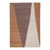 Rosalinda Rug Brown 6×9, by Dovetail, 6' width x 0.2" height x 9' depth thumbnail 1
