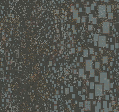 Gilded Confetti Charcoal Wallpaper