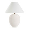 Rocio Ceramic White Table Lamp, by Uttermost, 19" width x 25" height x 19" depth thumbnail 4