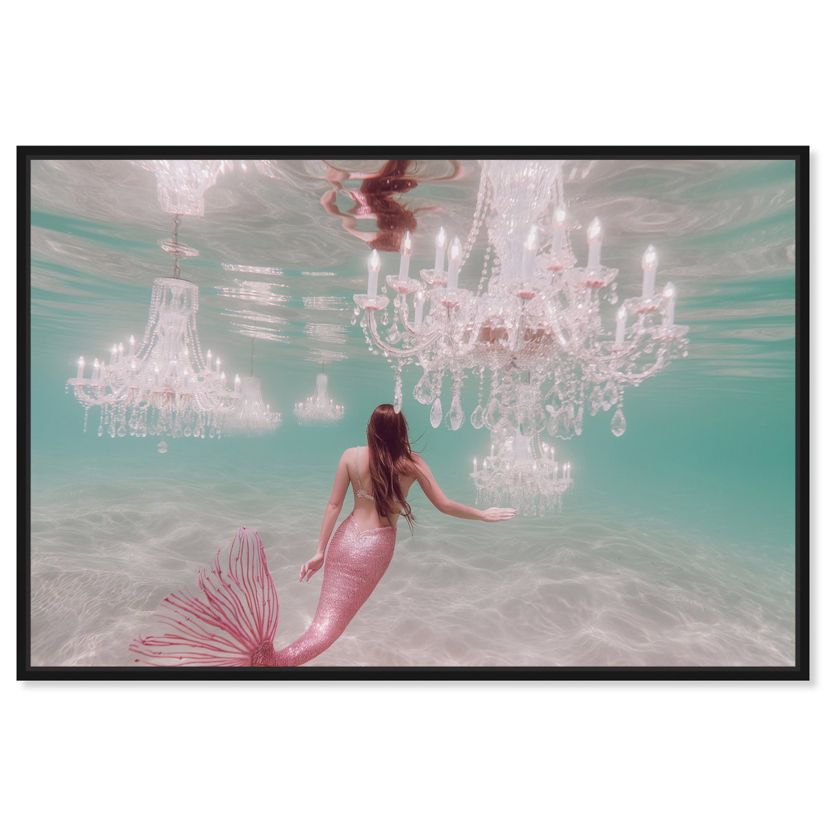 Lost City of Mermaids II (No Embellishment), Art by Oliver Gal,  36x24 View 1