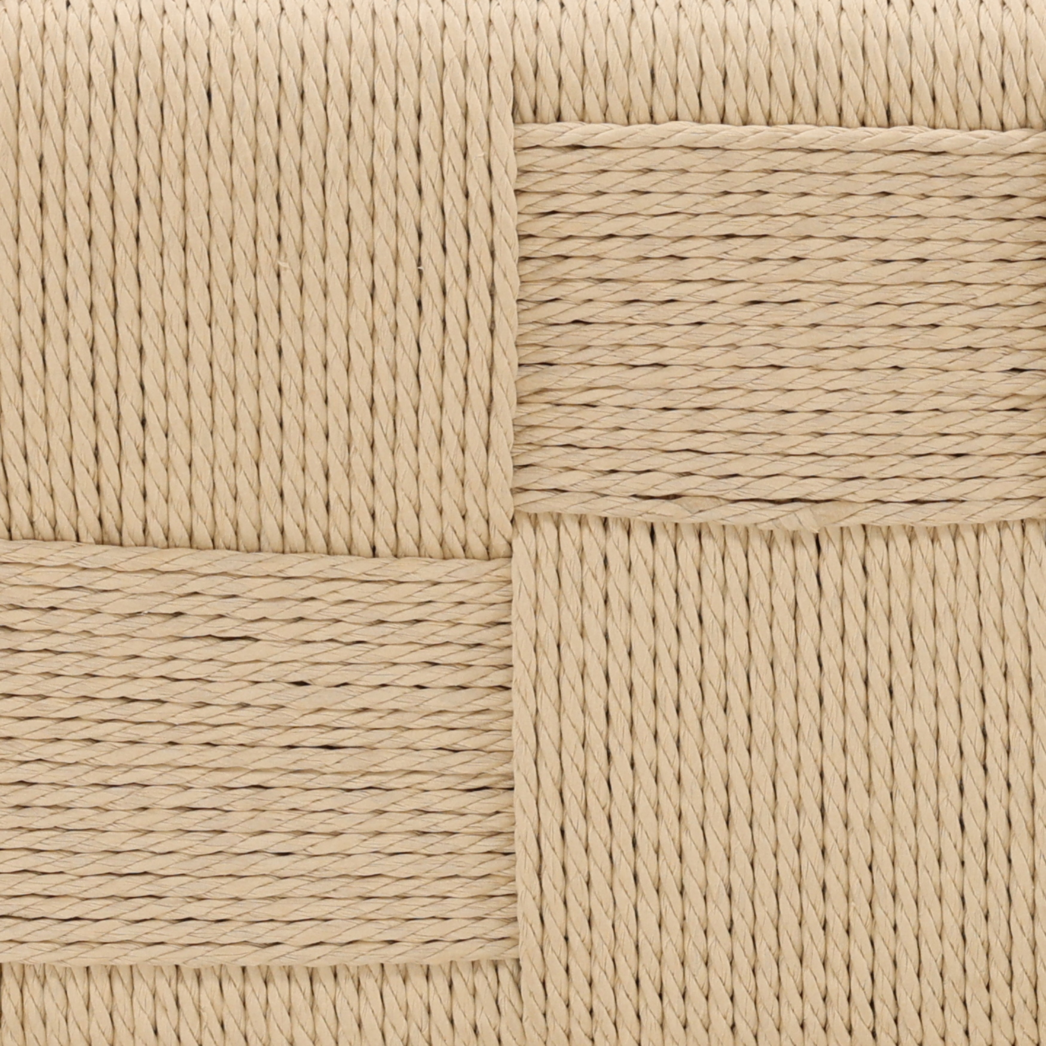 Xiana Dining Chair Natural, by Dovetail, 19" width x 34.75" height x 22" depth View 4