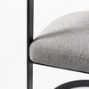 Hollyfield 20.5 x 21.3 x 29.5 Gray Fabric Seat with Gray Iron Frame Dining Chair thumbnail 8