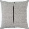 Stitched Linen Accent Pillow, Decorative Pillow by Surya, 22" length x 22" width thumbnail