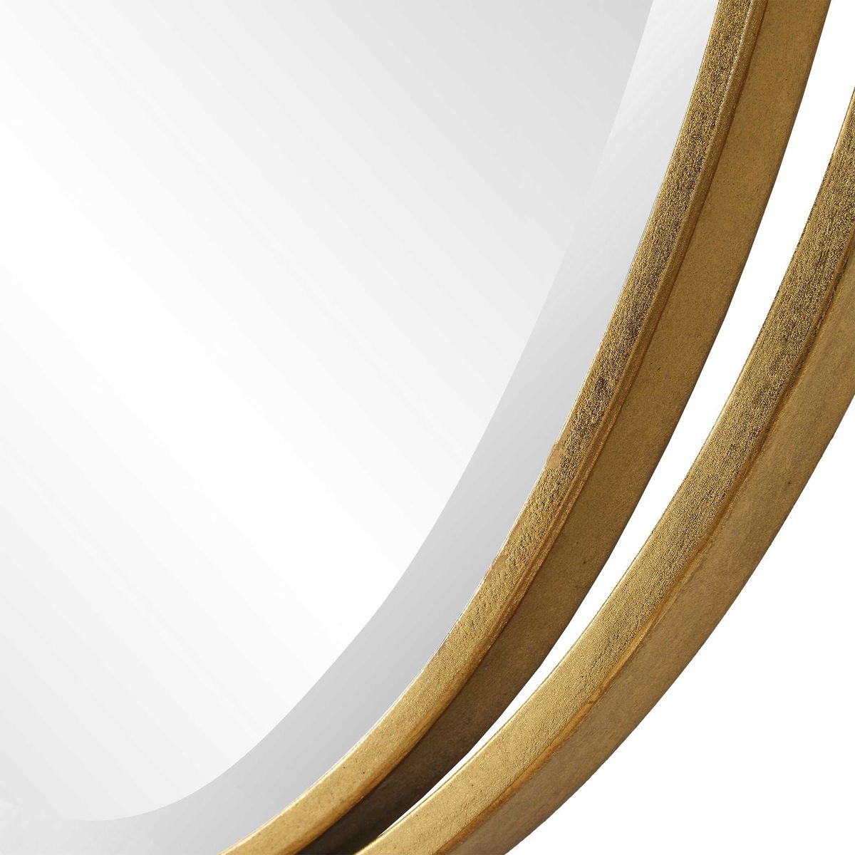 Rhodes Gold Oval Mirror, by Uttermost, 24.25" width x 31.88" height x 1" depth View 8