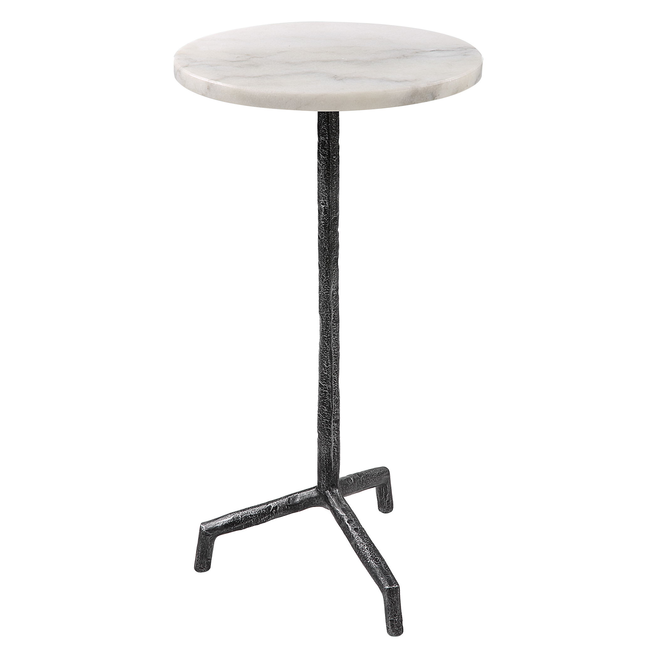 Puritan White Marble Drink Table thumbnail 3