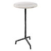 Puritan White Marble Drink Table thumbnail 3