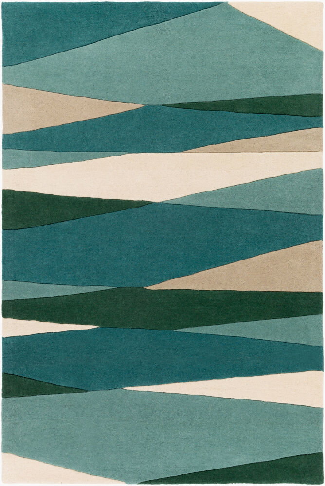 Forum Handmade Rug, by Surya, 8' length x 5' width