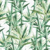 Lucky Bamboo Green Peel & Stick Wallpaper, by York Wall, 18'10.8" length x 1'6" width x 0.02" depth thumbnail
