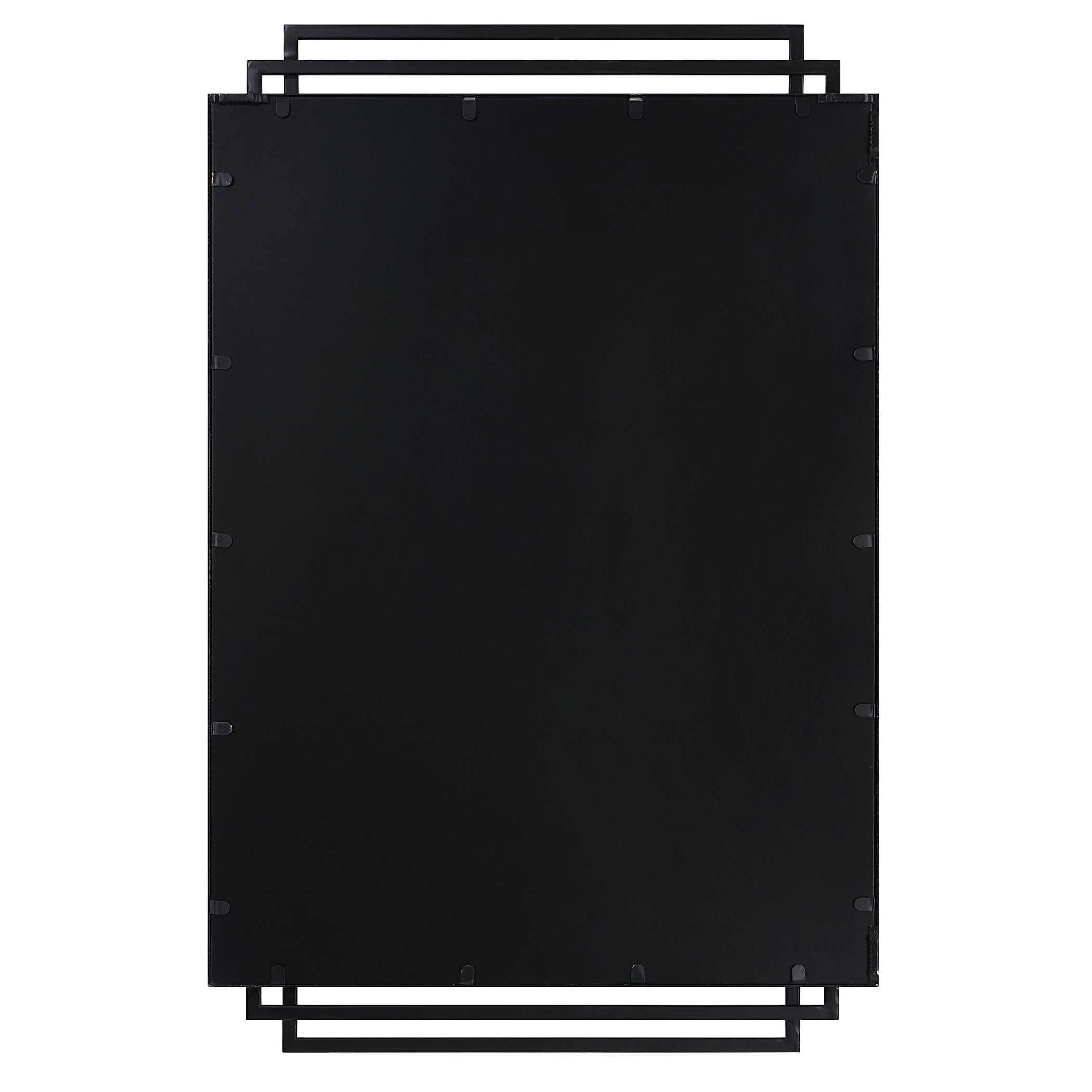 Amherst Black Iron Mirror, by Uttermost, 23.75" width x 36.5" height x 1.5" depth View 8