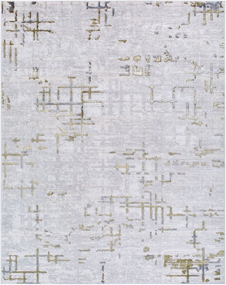 Sunrise Machine Woven Rug, by Surya, 1'3.75" length x 1'3.75" width
