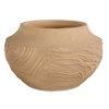 Sandstone Flow Small Terracotta Vase, by Uttermost, 12" width x 7" height x 12" depth thumbnail 1
