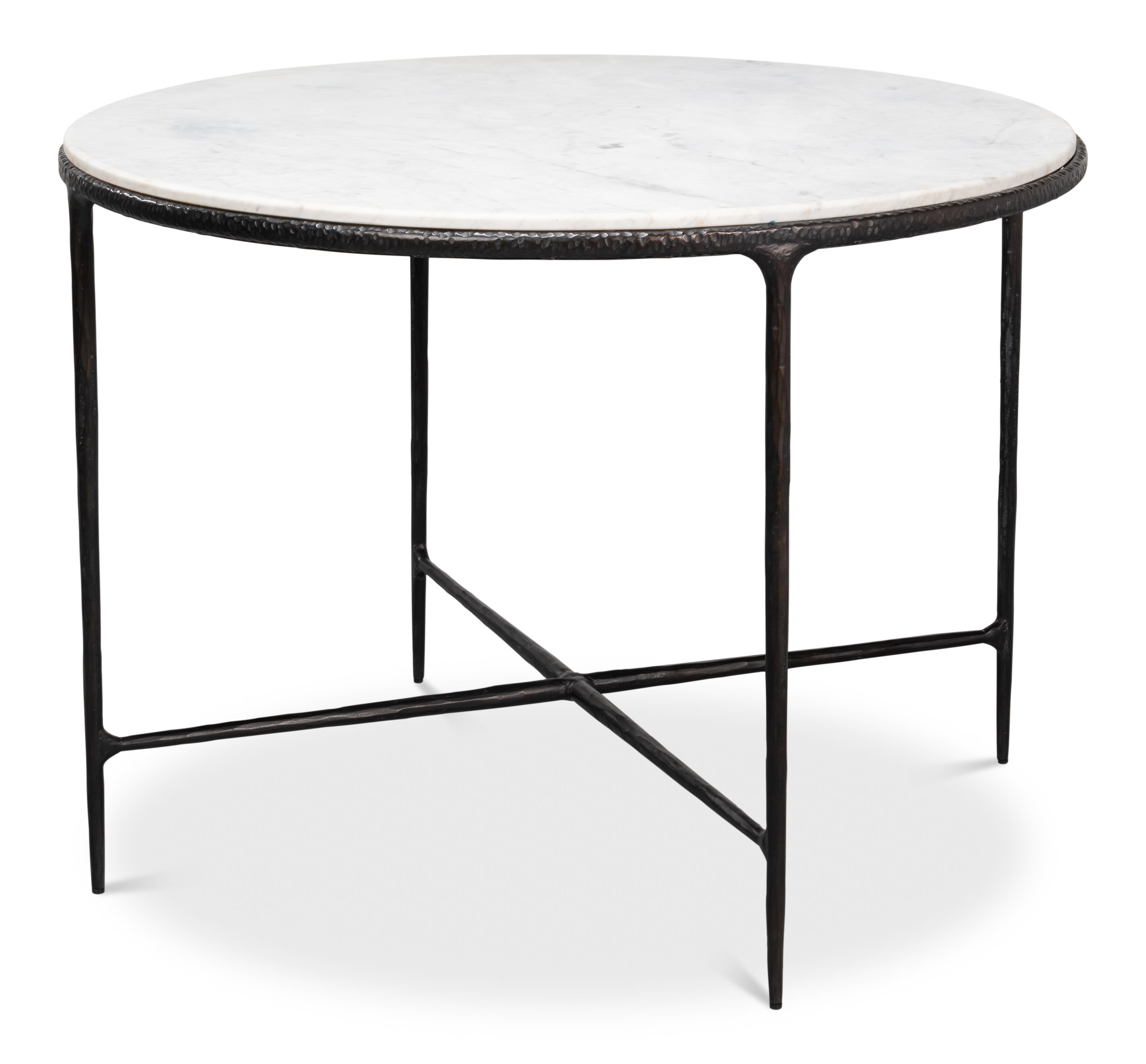 Dakor Round Breakfast Table, Dining Table by Sarreid, 42" length x 42" width x 30" height View 1