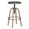 Revolve Brass Counter Stool 0 Revolve Brass Counter Stool thumbnail 0