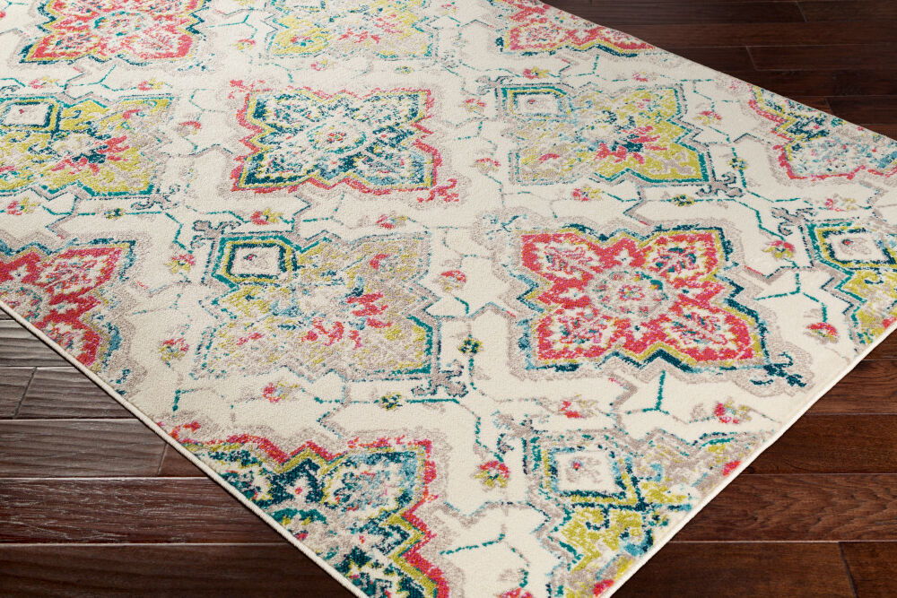 Paramount Machine Woven Rug, by Surya, 7'7" length x 2'2" width