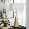 Arete Modern Brass Table Lamp thumbnail 1