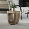 Loophole Bleached Wash Accent Stool, Furniture by Uttermost, 16" width x 18" height x 14" depth thumbnail 7