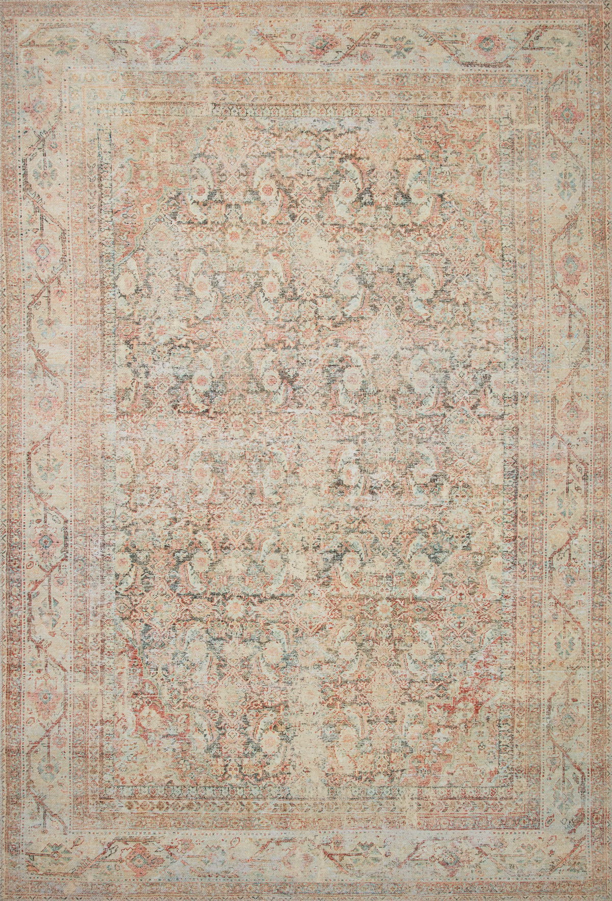 Loloi II Adrian Rug, 1'6" length x 1'6" width View 1