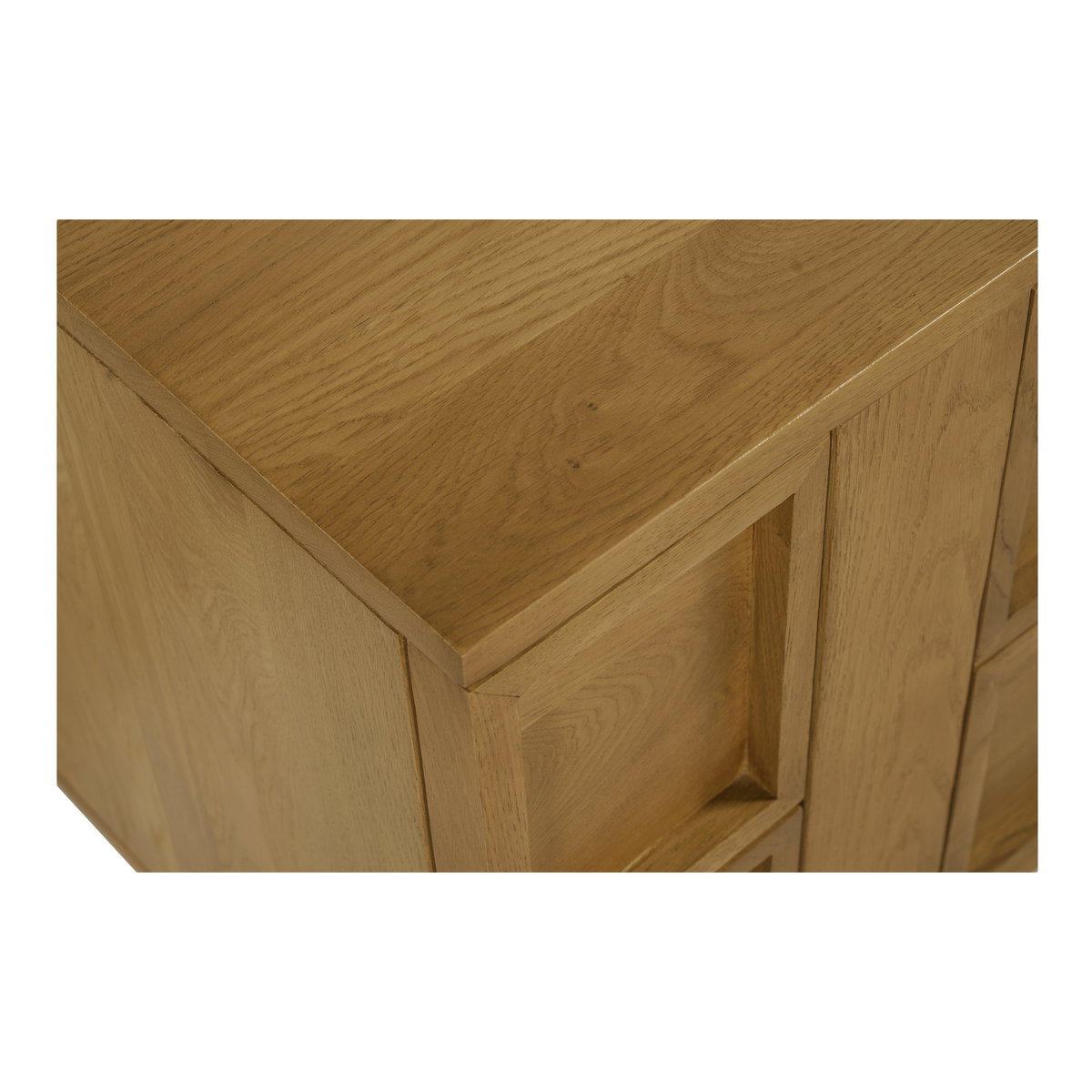 Henley Nightstand Brown, by Moe's Home, 36" width x 26" height x 18" depth View 6