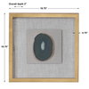 Keeva Agate Stone Shadow Box, Art by Uttermost, 19.75" width x 19.75" height x 2" depth thumbnail 3