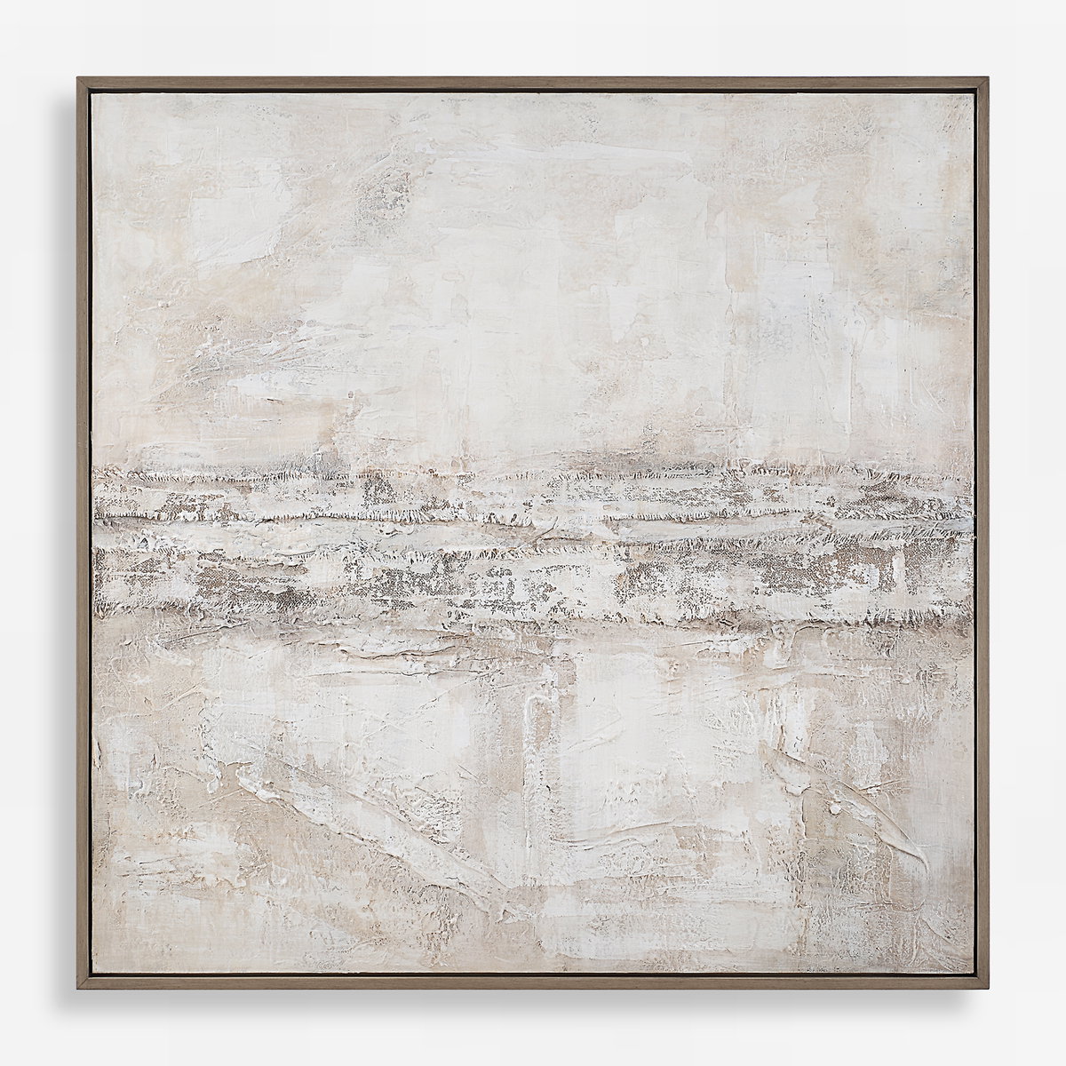 Desert Oasis Abstract Canvas Art, by Uttermost, 51.75" width x 51.75" height x 1.5" depth View 1